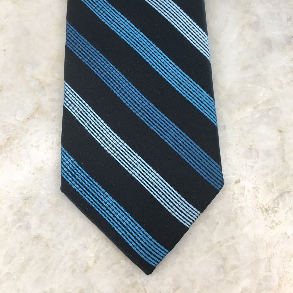 PIERRE CARDIN,  SLIM BLUE REGIMEN,T ALL SILK TIE
